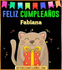 GIF Feliz Cumpleaños Fabiana